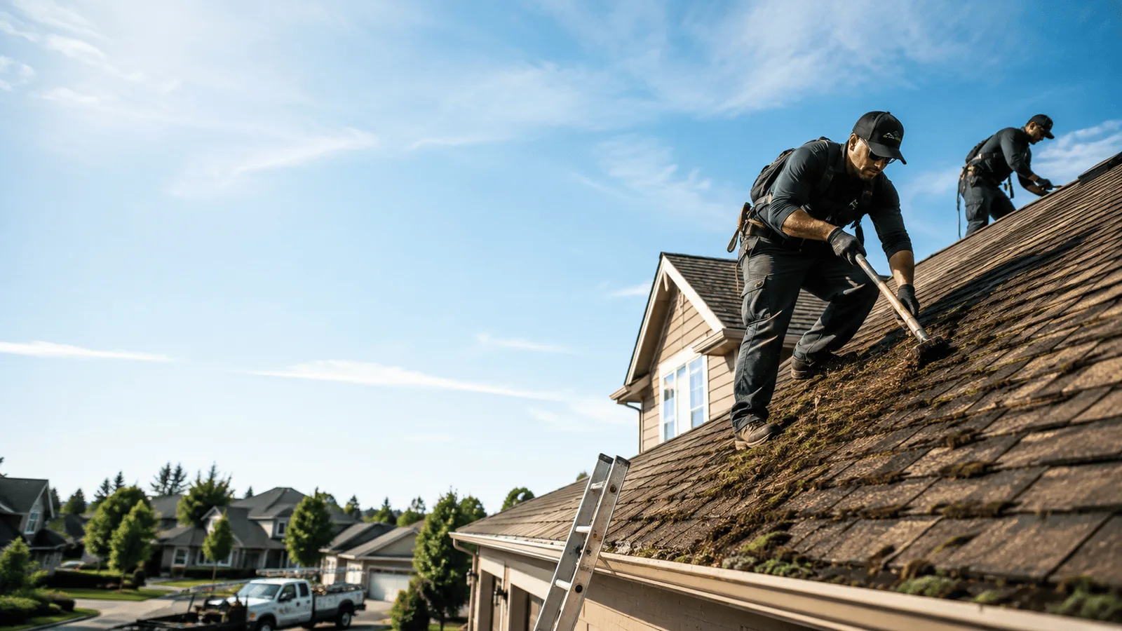 Roof Moss Removal in Elgin, OK near me
